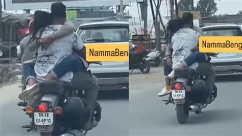 'Kabir Singh In Bengaluru': Woman Sits On Fuel Tank, Clings To Rider ...