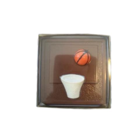 Basketball Hoop Backboard Sports Box Set Milk & White Chocolate Treat ...