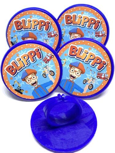 Blippi Party Supplies Cupcake Toppers Cake | Ubuy India