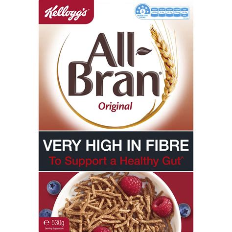 Kellogg's All-bran High Fibre Breakfast Cereal 530g | Woolworths