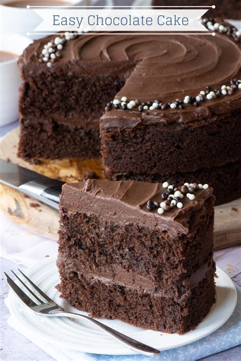 traditional chocolate cake