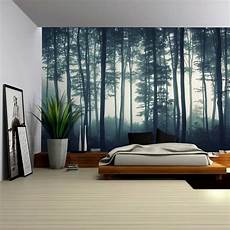 Wall Murals by Landscape Mural Of A Forest Wall Mural Wall Murals Wall Murals