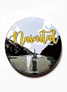 Buy FarFarAway - Nainital Lake Town - Pack of 2 Fridge Magnets - Travel ...