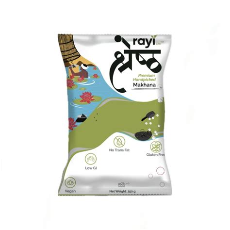 RAYI LIFE Fox Nuts, Phool Makhana, Lotus Seeds Healthy Raw Tasty Snacks ...