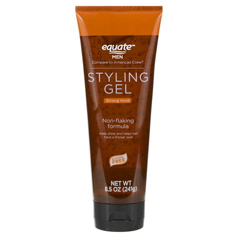 Equate Men Styling Gel for Strong Hold and Shine with Non-flaking ...