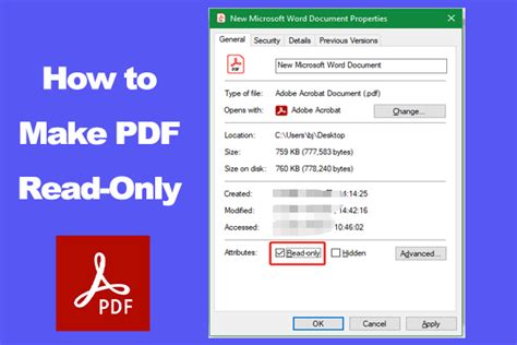 Image result for How to Create Read-Only PDF