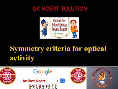 Symmetry criteria for optical activity