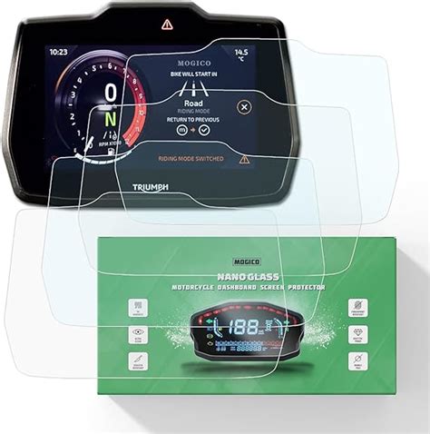 Mogico Motorcycle Accessories Nano Glass Dashboard Screen India | Ubuy
