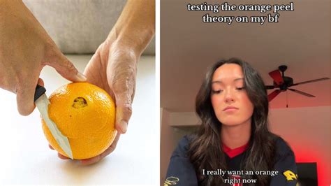 What Is The 'Orange Peel Theory'? The Viral TikTok Relationship Test ...