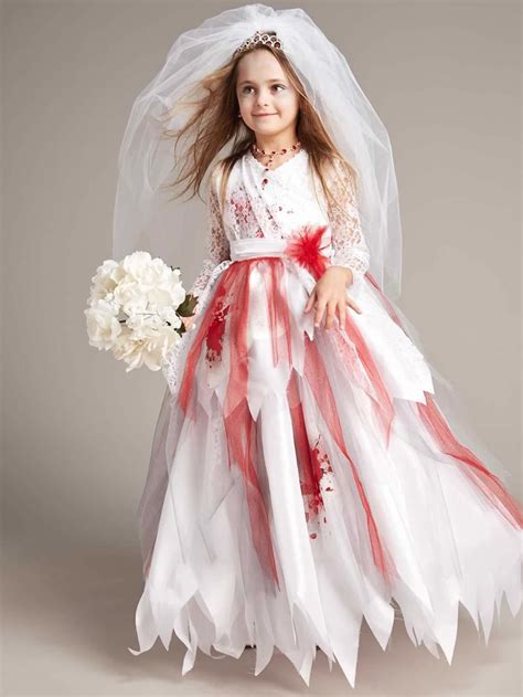 Image result for Girls Zombie Bride Costume