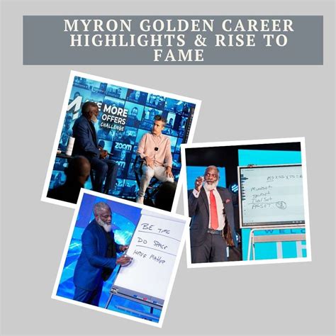 Myron Golden Net Worth, Age, Wife, Books & Bio 2026