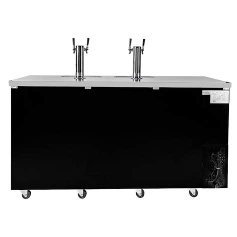 SABA Quadruple tap Half-barrel keg Black Digital Freestanding ...
