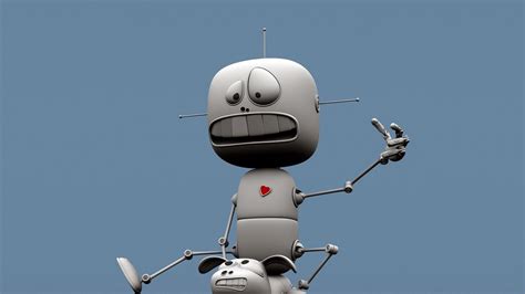 Download wallpaper 1366x768 man, dog, driver, horse riding, robots ...