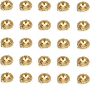 Fashion Bizz Brass Diwali Kuber Deepak On StandDiyas Table Diya Brass ...