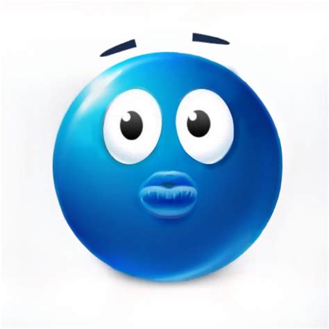 original design II 🔵🛐 | Blue emoji, Emoji meme, Funny emoticons