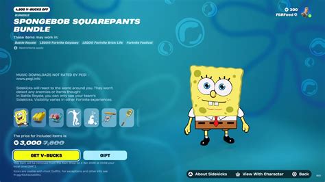 The Cost of Being a Goofy Goober: SpongeBob’s Fortnite Debut