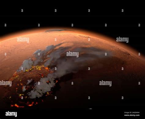 How Does Olympus Mons Formed