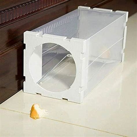 PRAV® Rat Trap Humane Box Mice Cage Live Catch Mouse Control Bottle ...