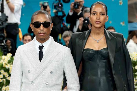 Pharrell Williams Rocks 100,000 Pearls to 2025 Met Gala While Wife ...