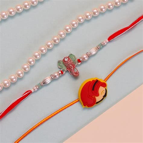 Send Ganesha & Pub-G Rakhi Online