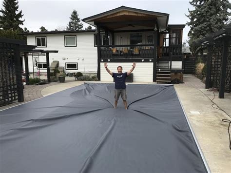 Image result for Installing Pool Cover