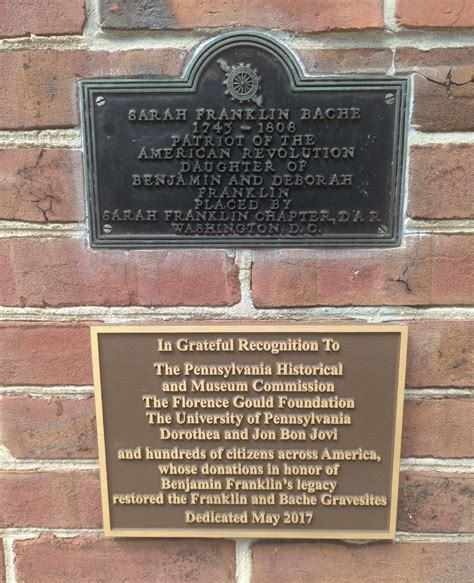 Sarah “Sally” Franklin Bache (1743-1808) - Find a Grave Memorial