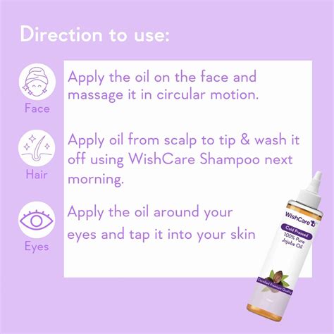 WishCare 100% Pure Cold Pressed Jojoba Oil (100 ml) - Price in India ...