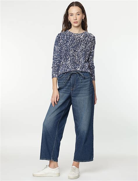 Buy Pure Acrylic Swirl Printed Jumper at Marks & Spencer