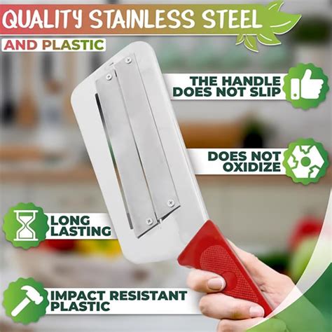 Unyub Stainless Steel Shredder Knife, Cabbage Shredder for India | Ubuy