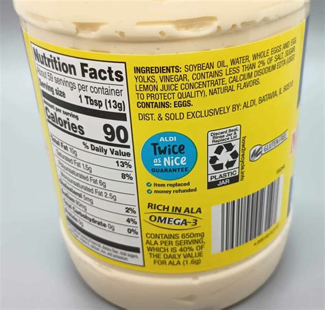 Burman's Real Mayonnaise | Aldi Reviewer