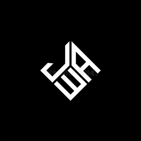 JWA triangle letter logo design with triangle shape. JWA triangle logo ...