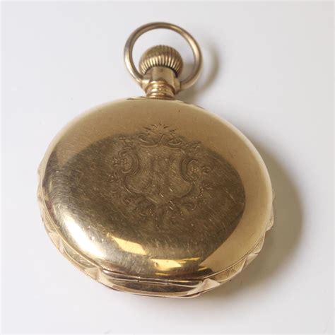 Vintage 19th Century Gold Filled Elgin Pocket Watch | Property Room