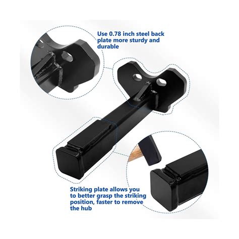 Axle Bolt Hub Removal Universal Wheel Bearing Hub Puller Tool - Works ...