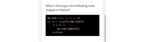 Image result for Code Snippet Example Python Contain Error