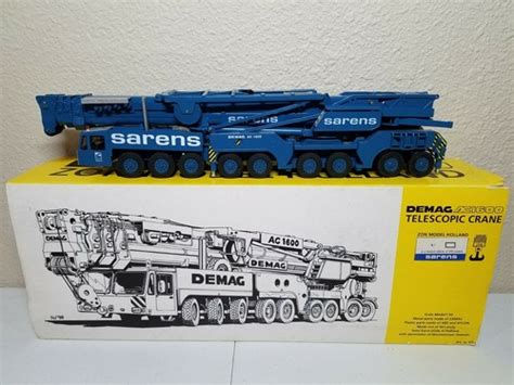 Buy Demag AC1600 Mobile Crane Sarens by Zon Models 1:50 Model #9701 New ...