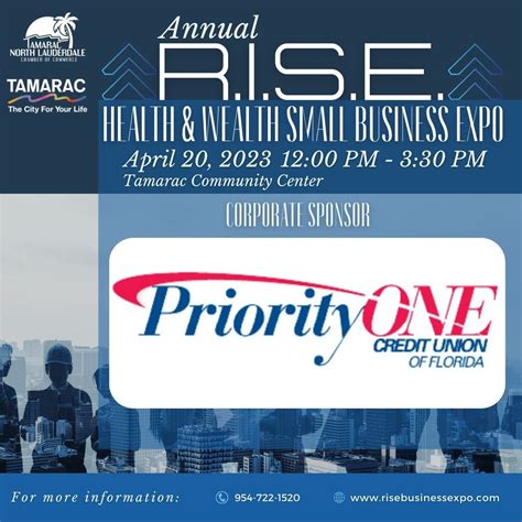 Tamarac North Lauderdale Chamber of Commerce on LinkedIn: Thanks to PriorityONE Credit Union of ...