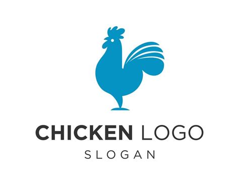 Conception du logo du poulet | Vecteur Premium