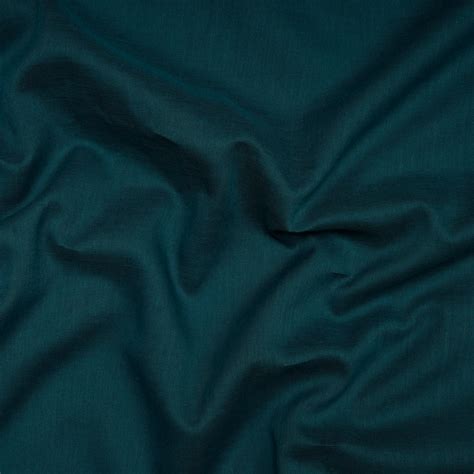 Buy Dark Teal Blue Pure Cotton Voile Fabric 68239-D/129 | FFAB