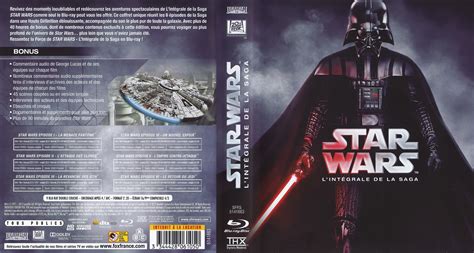 Jaquette DVD de Star Wars Intégrale COFFRET (BLU-RAY) - Cinéma Passion