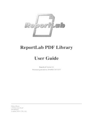 Fillable Online ReportLab PDF Library Fax Email Print - pdfFiller