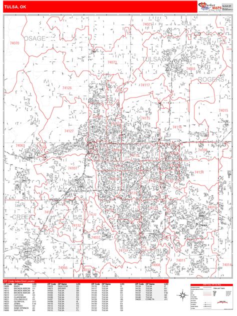 How Many Zip Codes In Tulsa at Paula Roche blog
