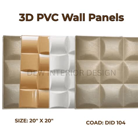 3D PVC Wall Panels – Modern Textured Wall Décor