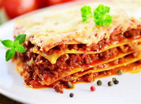 les lasagnes à la bolognaise