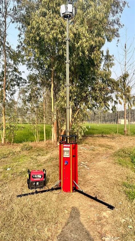 Portable Area Lighting System - Portable led light tower Manufacturer ...