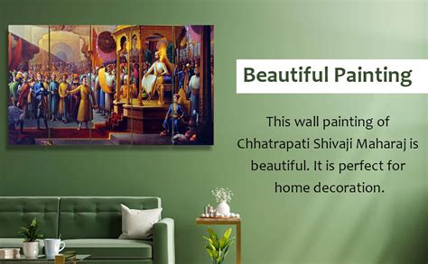 spacter Craft Vinyl Chattrapati Shivaji Maharaj Digital Vintage Wall ...