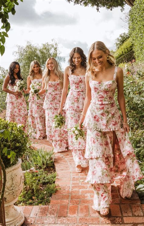 18 Photos That Will Make You Say Yes To Floral Bridesmaid Dresses ...