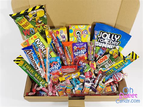 1.4KG 100 ITEM American Candy Box Large Birthday Sweet Box - Etsy UK