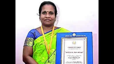 Bhel Spl School: State Award For Bhel Spl School’s Caretaker | Trichy ...