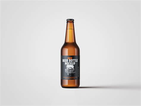 Beer Bottle Psd