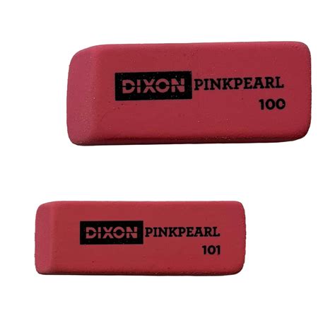 Dixon Pink Pearl Erasers – Teacher's File